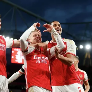 Arsenal's Zinchenko Hat-Trick Print (2023-24 Premier League Match)