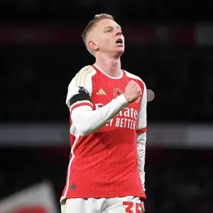 Arsenal's Zinchenko Scores Third Goal in Emirates Victory over Burnley (2023-24) Arsenal's Zinchenko Scores Third Goal in Emirates Victory over Burnley (2023-24)