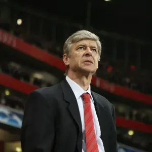 Arsene Wenger and AC Milan Face Off: 0-0 Stalemate in the Champions League at Arsenal's Emirates Stadium, 2008 Arsene Wenger and AC Milan Face Off: 0-0 Stalemate in the Champions League at Arsenal's Emirates Stadium, 2008