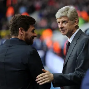 Arsene Wenger and Andre Villas-Boas Face Off: Tottenham Hotspur vs Arsenal, Premier League 2012-13