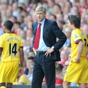 Arsene Wenger at Anfield: 1-1 Barclays Premier League Draw, 2010