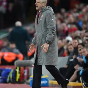 Arsene Wenger at Anfield: Liverpool vs. Arsenal, Premier League 2016-17 Arsene Wenger at Anfield: Liverpool vs. Arsenal, Premier League 2016-17