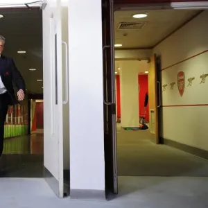 Arsene Wenger Arrives at Emirates Stadium before Arsenal vs. West Bromwich Albion (2015-16) Arsene Wenger Arrives at Emirates Stadium before Arsenal vs. West Bromwich Albion (2015-16)