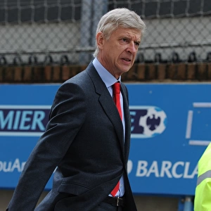 Arsene Wenger Arrives at Selhurst Park Before Crystal Palace vs Arsenal (2015)