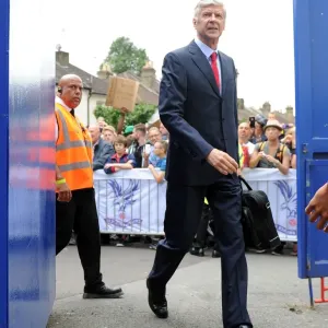 Arsene Wenger Arrives at Selhurst Park Before Crystal Palace vs. Arsenal (2015-16) Arsene Wenger Arrives at Selhurst Park Before Crystal Palace vs. Arsenal (2015-16)