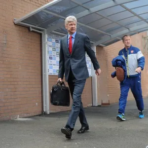 Arsene Wenger Arrives at Turf Moor Ahead of Burnley vs Arsenal (2015) Arsene Wenger Arrives at Turf Moor Ahead of Burnley vs Arsenal (2015)