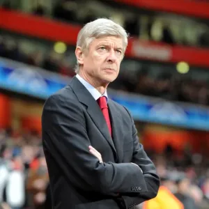 Arsene Wenger the Arsena Manager. Arsenal 3: 1 Partizan Belgrade. UEFA Champions League Arsene Wenger the Arsena Manager. Arsenal 3: 1 Partizan Belgrade. UEFA Champions League