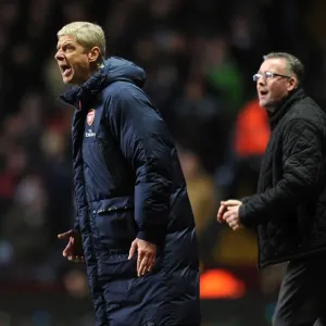 Arsene Wenger and Arsenal Take on Aston Villa in Premier League Clash (January 2014) Arsene Wenger and Arsenal Take on Aston Villa in Premier League Clash (January 2014)