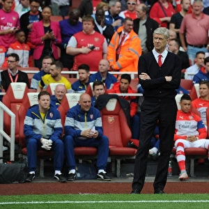 Arsene Wenger: Arsenal Boss Before Arsenal vs West Bromwich Albion, 2014-15 Premier League