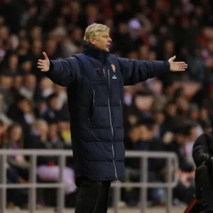 Arsene Wenger and Arsenal in FA Cup Clash against Sunderland