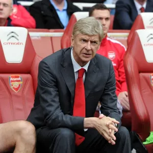 Arsene Wenger and Arsenal Face Stoke City in the Premier League (2013-14) Arsene Wenger and Arsenal Face Stoke City in the Premier League (2013-14)