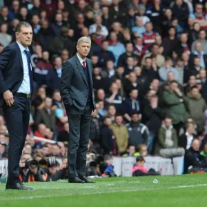 Arsene Wenger and Arsenal Face West Ham United in Premier League Showdown (2015-16)