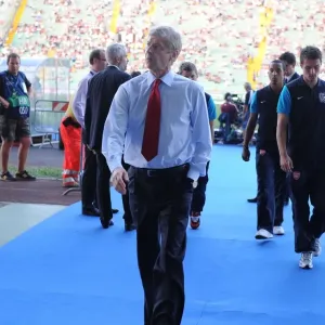 Arsene Wenger: Arsenal FC's Boss at Udinese Calcio's Stadium, UEFA Champions League Play-Off, 2011 Arsene Wenger: Arsenal FC's Boss at Udinese Calcio's Stadium, UEFA Champions League Play-Off, 2011