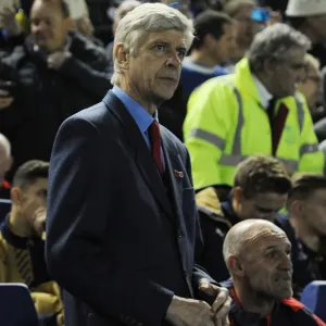 Arsene Wenger, Arsenal Manager, Pre-Match at Sheffield Wednesday - Capital One Cup 2015-16