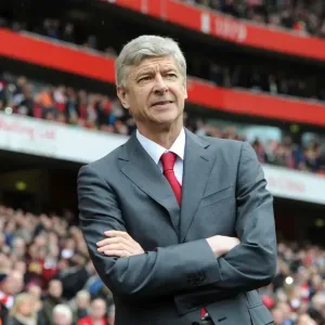 Arsene Wenger: Arsenal Manager, Emirates Stadium 2011-12 (vs Norwich City)