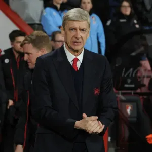 Arsene Wenger: Arsenal Manager at AFC Bournemouth's Vitality Stadium, Premier League 2016-17