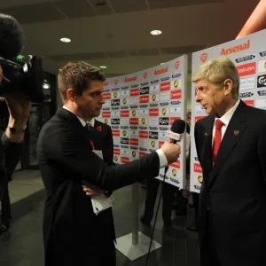Arsene Wenger Print - 2013-14 Arsenal vs Liverpool Arsene Wenger Print - 2013-14 Arsenal vs Liverpool