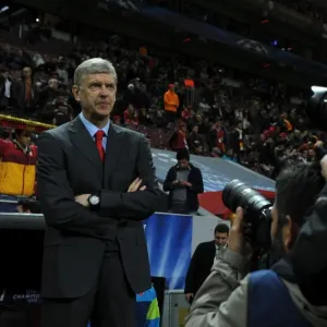 Arsene Wenger: Arsenal Manager Ahead of Galatasaray Clash in UEFA Champions League, Istanbul, 2014 Arsene Wenger: Arsenal Manager Ahead of Galatasaray Clash in UEFA Champions League, Istanbul, 2014