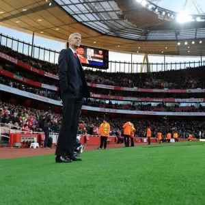 Arsene Wenger the Arsenal Manager. Arsenal 1: 0 Leicester City Arsene Wenger the Arsenal Manager. Arsenal 1: 0 Leicester City