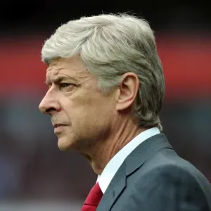 Arsene Wenger the Arsenal Manager. Arsenal 1: 0 Manchester City. BArclays Premier League Arsene Wenger the Arsenal Manager. Arsenal 1: 0 Manchester City. BArclays Premier League