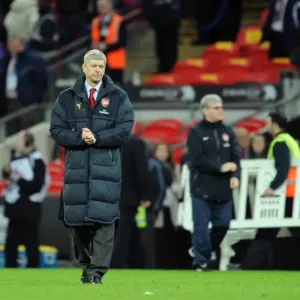 Arsene Wenger the Arsenal Manager. Arsenal 1: 2 Birmingham City. Carling Cup Final Arsene Wenger the Arsenal Manager. Arsenal 1: 2 Birmingham City. Carling Cup Final