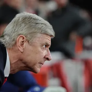 Arsene Wenger the Arsenal Manager. Arsenal 1: 5 Bayern Munich. UEFA Champions League Arsene Wenger the Arsenal Manager. Arsenal 1: 5 Bayern Munich. UEFA Champions League