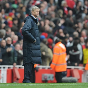 Arsene Wenger the Arsenal Manager. Arsenal 2: 3 Tottenham Hotspur. Baclays Premier League