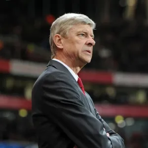 Arsene Wenger the Arsenal Manager. Arsenal 3: 0 AC Milan. UEFA Champions League Arsene Wenger the Arsenal Manager. Arsenal 3: 0 AC Milan. UEFA Champions League