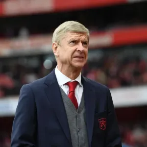 Arsene Wenger the Arsenal Manager. Arsenal 3: 0 Stoke City. Premier League. Emirates Stadium Arsene Wenger the Arsenal Manager. Arsenal 3: 0 Stoke City. Premier League. Emirates Stadium
