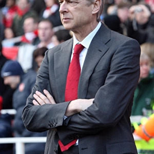 Arsene Wenger the Arsenal Manager. Arsenal 3: 1 Burnley. Barclays Premier League