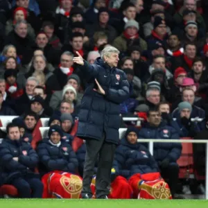 Arsene Wenger the Arsenal Manager. Arsenal 4: 2 Bolton Wanderers. Barclays Premier League Arsene Wenger the Arsenal Manager. Arsenal 4: 2 Bolton Wanderers. Barclays Premier League