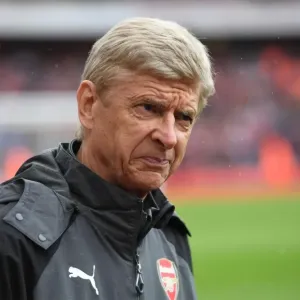 Arsene Wenger: Arsenal Manager before Arsenal v Benfica at Emirates Cup 2017-18 Arsene Wenger: Arsenal Manager before Arsenal v Benfica at Emirates Cup 2017-18