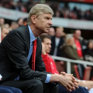 Arsene Wenger: Arsenal Manager before Arsenal v Norwich City (2013-14) Arsene Wenger: Arsenal Manager before Arsenal v Norwich City (2013-14)