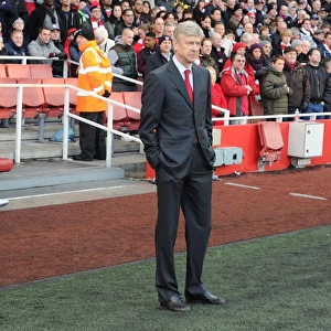 Arsene Wenger, Arsenal Manager: Arsenal vs Everton, Premier League 2011-12