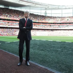 Arsene Wenger: Arsenal Manager Before Arsenal vs. Galatasaray, Emirates Cup 2013