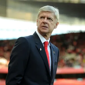 Arsene Wenger: Arsenal Manager before Arsenal vs Burnley (2014/15) Arsene Wenger: Arsenal Manager before Arsenal vs Burnley (2014/15)