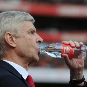Arsene Wenger: Arsenal Manager Before Arsenal vs Crystal Palace, Premier League 2015-16 Arsene Wenger: Arsenal Manager Before Arsenal vs Crystal Palace, Premier League 2015-16