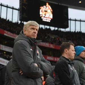 Arsene Wenger: Arsenal Manager Before Arsenal vs Crystal Palace, Premier League 2017-18 Arsene Wenger: Arsenal Manager Before Arsenal vs Crystal Palace, Premier League 2017-18