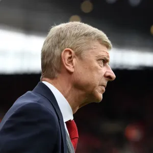 Arsene Wenger: Arsenal Manager Before Arsenal vs Stoke City, Premier League 2017-18 Arsene Wenger: Arsenal Manager Before Arsenal vs Stoke City, Premier League 2017-18