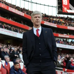 Arsene Wenger: Arsenal Manager Before Arsenal vs Sunderland, Premier League 2013-14 Arsene Wenger: Arsenal Manager Before Arsenal vs Sunderland, Premier League 2013-14