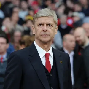 Arsene Wenger: Arsenal Manager Before Arsenal vs West Ham United, Premier League 2013/14 Arsene Wenger: Arsenal Manager Before Arsenal vs West Ham United, Premier League 2013/14