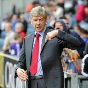 Arsene Wenger the Arsenal Manager. Blackburn Rovers 4: 3 Arsenal. Barclays Premier League Arsene Wenger the Arsenal Manager. Blackburn Rovers 4: 3 Arsenal. Barclays Premier League