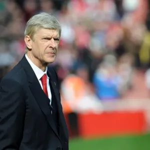 Arsene Wenger, Arsenal Manager: FA Cup Quarter-Final vs Everton, 2014 Arsene Wenger, Arsenal Manager: FA Cup Quarter-Final vs Everton, 2014