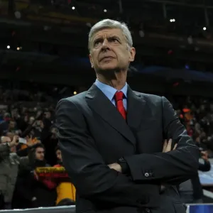 Arsene Wenger: Arsenal Manager at Galatasaray vs Arsenal, UEFA Champions League, Istanbul, 2014 Arsene Wenger: Arsenal Manager at Galatasaray vs Arsenal, UEFA Champions League, Istanbul, 2014