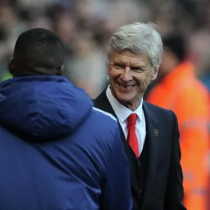 Arsene Wenger Print, West Ham Pre-Match Arsene Wenger Print, West Ham Pre-Match