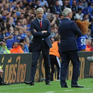 Arsene Wenger the Arsenal Manager. Leicester City 0: 0 Arsenal Arsene Wenger the Arsenal Manager. Leicester City 0: 0 Arsenal