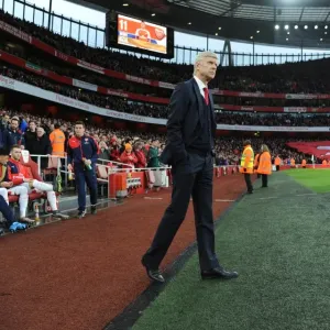 Arsene Wenger the Arsenal Manager before the match Arsene Wenger the Arsenal Manager before the match