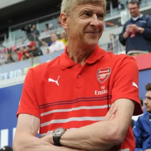 Arsene Wenger the Arsenal Manager. New York Red Bulls 1: 0 Arsenal. Pre Season Friendly