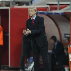 Arsene Wenger: Arsenal Manager Before Olympiacos Clash in Athens, 2011-12 UEFA Champions League