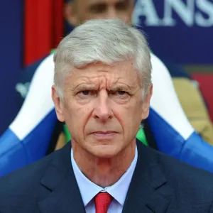 Arsene Wenger, Arsenal Manager: Pre-Match Focus at Crystal Palace (2015-16) Arsene Wenger, Arsenal Manager: Pre-Match Focus at Crystal Palace (2015-16)